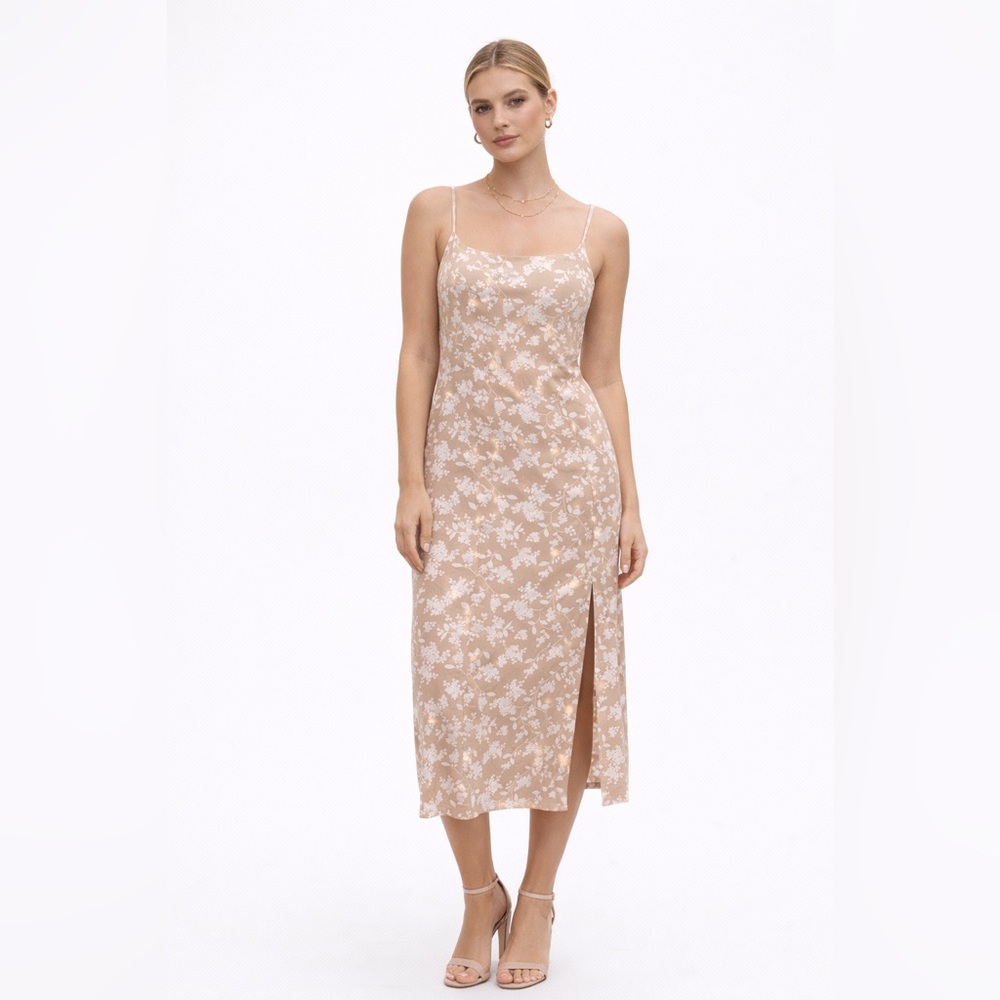Miami Floral Midi Dress